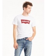 Levis t-shirt graphic set in neck